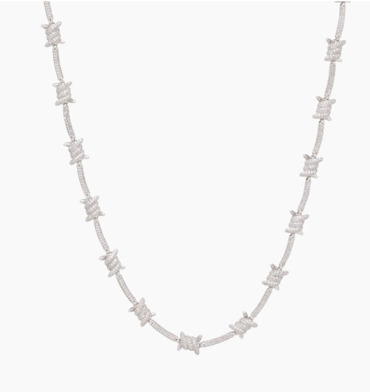 Iced Barbed Wire Chain - GLACIFY
