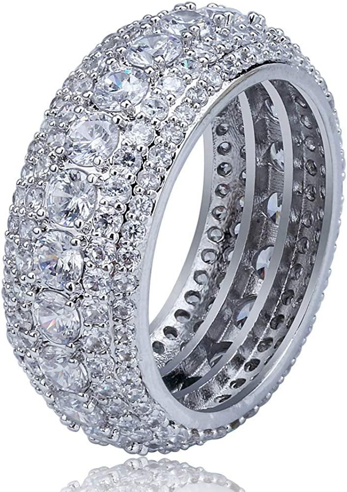 Iced out Premium Diamond Ring - GLACIFY