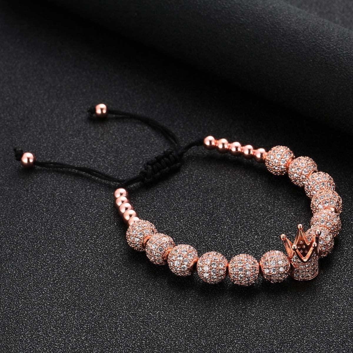 Imperial Crown Braided Copper Bracelets - GLACIFY
